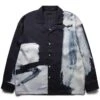 BRUSH BUTTON UP -Jordan Store IISEBRUSHBUTTONUPBLACKWHITEMFW22 02 02 1