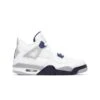 AIR JORDAN 4 RETRO GS -Jordan Store JordanAIRJORDAN4RETROWHITEMIDNIGHTNAVY LTSMOKEGREY5.5Y408452 140 1