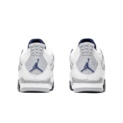 AIR JORDAN 4 RETRO GS -Jordan Store JordanAIRJORDAN4RETROWHITEMIDNIGHTNAVY LTSMOKEGREY5.5Y408452 140 3