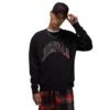 Air Jordan ESSENTIAL HOLIDAY PLAID FLEECE CREW -Jordan Store JordanBrandESSHOLPLDFLCCREWBLACKRATTANSDV1574 010 1