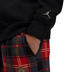 Air Jordan ESSENTIAL HOLIDAY PLAID FLEECE CREW 9 Air Jordan ESSENTIAL HOLIDAY PLAID FLEECE CREW -Jordan Store JordanBrandESSHOLPLDFLCCREWBLACKRATTANSDV1574 010 4