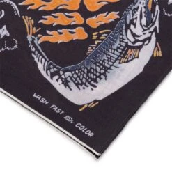 FASTCOLOR SELVEDGE BANDANA (FIRE SALMON) 9 FASTCOLOR SELVEDGE BANDANA (FIRE SALMON) -Jordan Store KapitalFASTCOLORSELVEDGEBANDANA FIRESALMON BLACKOSEK 1105 4