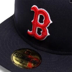 NEW ERA 59FIFTY BOSTON RED SOX AC FITTED CAP -Jordan Store NewEra5950AC12836BOSREDOTCOTC71260291239 4