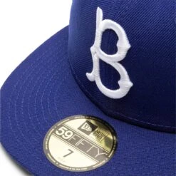 NEW ERA 59FIFTY BROOKLYN DODGERS (1955) LOGO HISTORY FITTED CAP -Jordan Store NewEraLOGOHISTORY595010159BROOKLYNDODGERS 1955 ROYALBLUE760244520 4