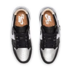 WOMEN'S AIR JORDAN 1 ELEVATE LOW 10 WOMEN'S AIR JORDAN 1 ELEVATE LOW -Jordan Store NikeAIRJORDAN1ELEVATELOWMTLLCSLVRBLK WHT WHTOYX5.5DQ8561 001 4