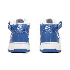 WOMEN'S NIKE AIR FORCE 1 '07 MID 8 WOMEN'S NIKE AIR FORCE 1 '07 MID -Jordan Store NikeWNIKEAIRFORCE1 07MIDWHITEMILITARYBLUE SAIL DOLL8DX3721 100 3