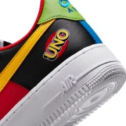 Nike X UNO AIR FORCE 1 '07 QS -Jordan Store NikexUnoAirForce1WHITEYELLOWZEST UNIVERSITYREDDC8887 100 6