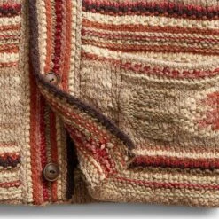 HAND-KNIT MIXED STICHES SHAWL CARDIGAN -Jordan Store RRLHAND KNITMIXEDSTICHESSHAWLCARDIGANTANMULTIM782857187001 4
