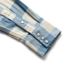 L/S BUFFALO WESTERN STYLE WORKSHIRT 8 L/S BUFFALO WESTERN STYLE WORKSHIRT -Jordan Store RRLLSBUFFALOWESTERNSTYLEWORKSHIRTRL158INDIGOCREAMS782795230001 4