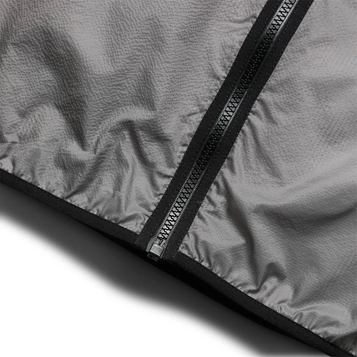 PACKABLE TRANSPARENT GRID NYLON FULL ZIP VEST 6 PACKABLE TRANSPARENT GRID NYLON FULL ZIP VEST - Image 4