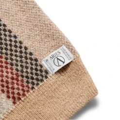 Aries JOHNNY PLAID CARDIGAN -Jordan Store ariesJOHNNYPLAIDCARDIGANBEIGEMFTAR20025 5