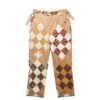 PONY CALICO QUILT TROUSERS 1 PONY CALICO QUILT TROUSERS -Jordan Store bodePONYCALICOQUILTTROUSERSBROWNMULTI32MRBT000031 1