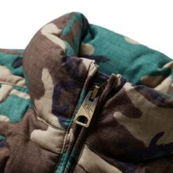 ERL WOVEN CAMO QUILTED PUFFER COAT 10 ERL WOVEN CAMO QUILTED PUFFER COAT -Jordan Store erlCAMOQUILTPUFFERCOATWOVENGREENLERL05C006 4