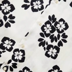 Fred Perry FLORAL PRINT REVERE SHIRT -Jordan Store fredperryFLORALPRINTREVERESHIRTECRUSM3692 4