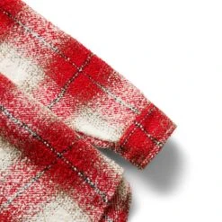 HEAVY FLANNEL OVERSHIRT 9 HEAVY FLANNEL OVERSHIRT -Jordan Store fuckingawesomeHEAVYFLANNELOVERSHIRTREDWHITESFA FW22 019 3