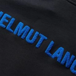 Helmut Lang FLOCKED HOODIE 12 Helmut Lang FLOCKED HOODIE -Jordan Store helmutlangFLOCKEDHOODIEBLACKSM10HM506 6