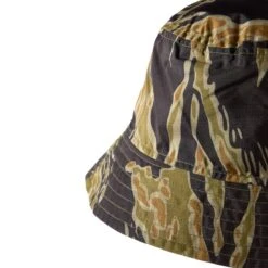 Maharishi CAMO TECH REVERSIBLE BUCKET HAT -Jordan Store maharishiCAMOTECHREVERSIBLEBUCKETHATMINTGOLDTIGERSTRIPEOLIVEOS8053 3