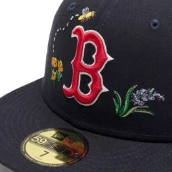 NEW ERA 59FIFTY BOSTON RED SOX WATERCOLOR FLORAL FITTED CAP 10 NEW ERA 59FIFTY BOSTON RED SOX WATERCOLOR FLORAL FITTED CAP -Jordan Store newera5950WATERCOLORFLORAL12454BOSREDOTCNAVY760288094 4