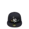 NEW ERA 59FIFTY NEW YORK YANKEES WATERCOLOR FLORAL FITTED CAP -Jordan Store newera5950WATERCOLORFLORAL12454NEYYANOTCNAVY760288118 1