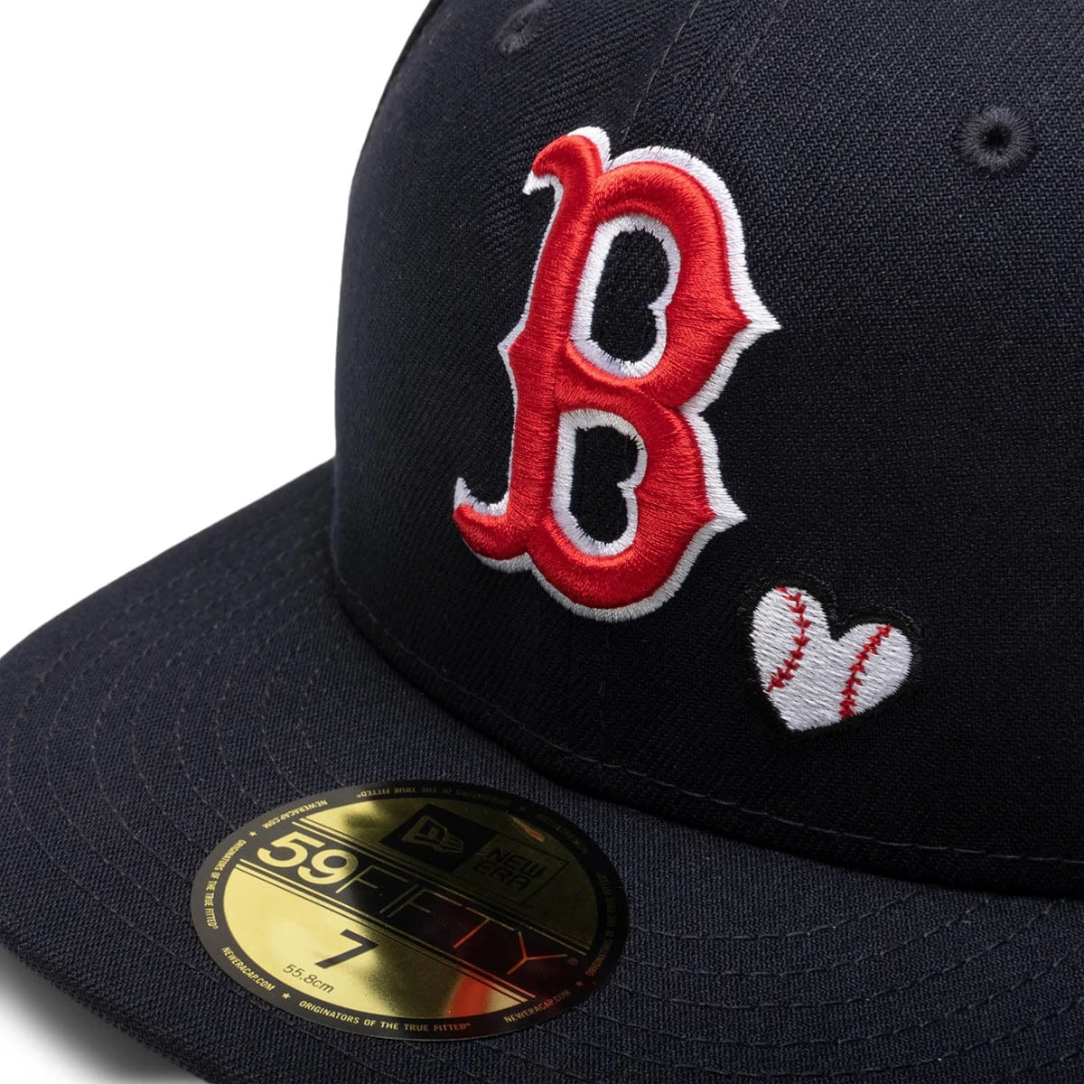 NEW ERA 59FIFTY TEAM HEART BOSTON RED SOX FITTED CAP 6 NEW ERA 59FIFTY TEAM HEART BOSTON RED SOX FITTED CAP - Image 4