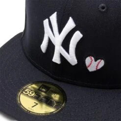 NEW ERA 59FIFTY NEW YORK YANKEES TEAM HEART FITTED CAP 11 NEW ERA 59FIFTY NEW YORK YANKEES TEAM HEART FITTED CAP -Jordan Store neweraTEAMHEART595010112NEYYANOTCNAVY760243662 4