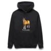 Pleasures DEATH HOODIE -Jordan Store pleasuresDEATHHOODIEBLACKSP22F049 1
