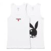 Pleasures X PLAYBOY TANK TOP (2 PACK) -Jordan Store pleasuresXPLAYBOYTANKTOP 2PACK WHITESP22PB031 WHITE 1