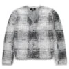 Stüssy HAIRY PLAID CARDIGAN 2 Stüssy HAIRY PLAID CARDIGAN -Jordan Store stussyHAIRYPLAIDCARDIGANWHITES117169 1