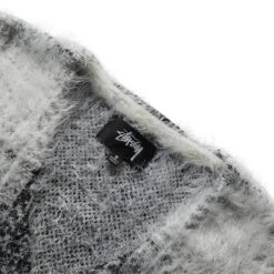 Stüssy HAIRY PLAID CARDIGAN 10 Stüssy HAIRY PLAID CARDIGAN -Jordan Store stussyHAIRYPLAIDCARDIGANWHITES117169 4