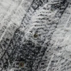 Stüssy HAIRY PLAID CARDIGAN 11 Stüssy HAIRY PLAID CARDIGAN -Jordan Store stussyHAIRYPLAIDCARDIGANWHITES117169 5