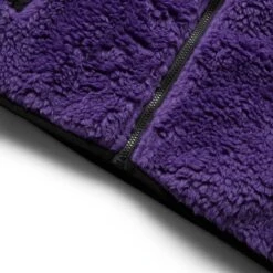 Stüssy SHERPA VEST -Jordan Store stussySHERPAVESTPURPLEXS118506 4