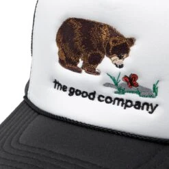 BEAR TRUCKER HAT 9 BEAR TRUCKER HAT -Jordan Store thegoodcompanyBearTruckerHatBlackOSTGCFA22 027 4